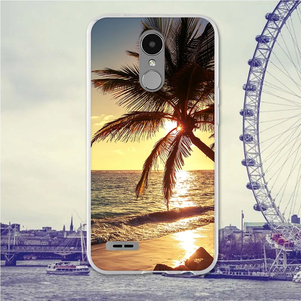 Мягкий силиконовый чехол для LG K10 2017 X400 M250 M250N чехлы (2017) телефона сумка LV5 из ТПУ |