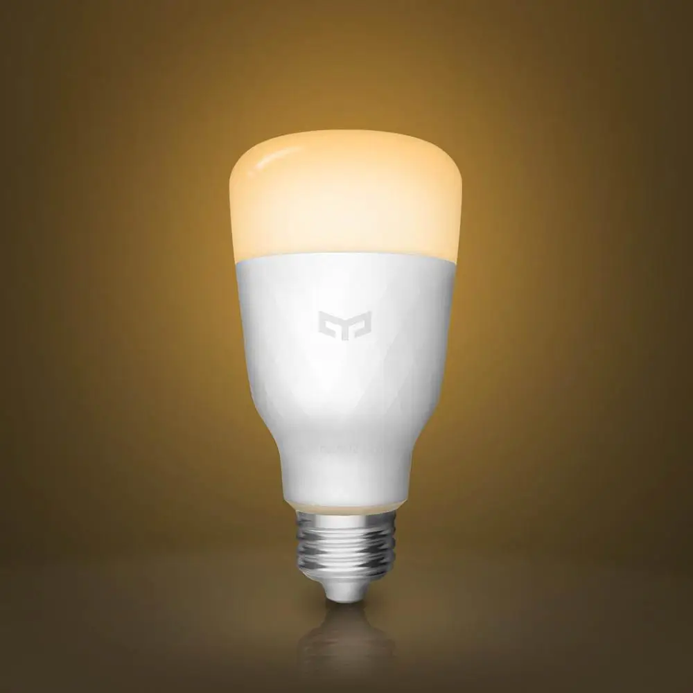 XIAOMI MIJIA Yee светильник светодиодный лампочка E27 умный цветной лампы YLDP06YL RGB люстра