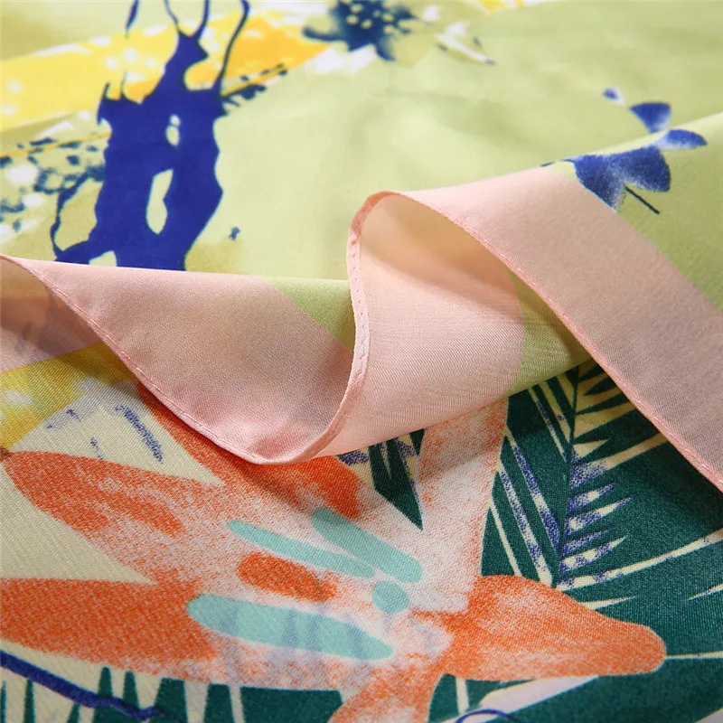 

60cm Splash-ink Hand Painted Square Scarf Brand Bandanna Silk Scarf Women Headband Print Scarf Fashion Professional Neckerchief