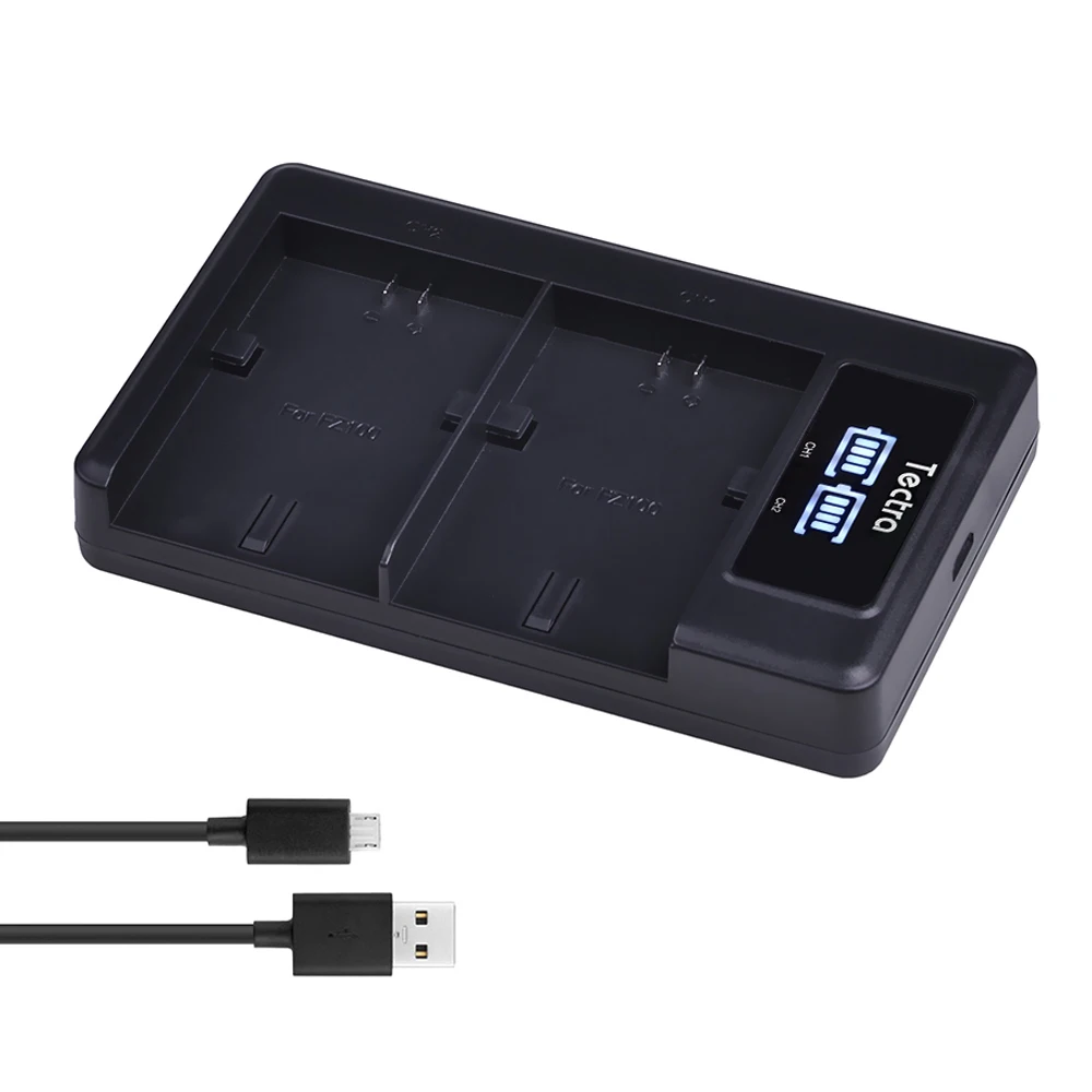 1 шт. NP FZ100 светодиодное двойное зарядное устройство USB для Sony BC QZ1 Alpha 9 A9 9R A9R 9S ILCE A7m3