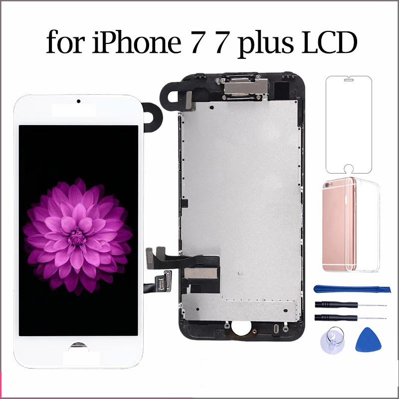 AAA ++ ЖК дисплей для iPhone6 6s 7 plus полный комплект дигитайзер сборка 3D сенсорный экран