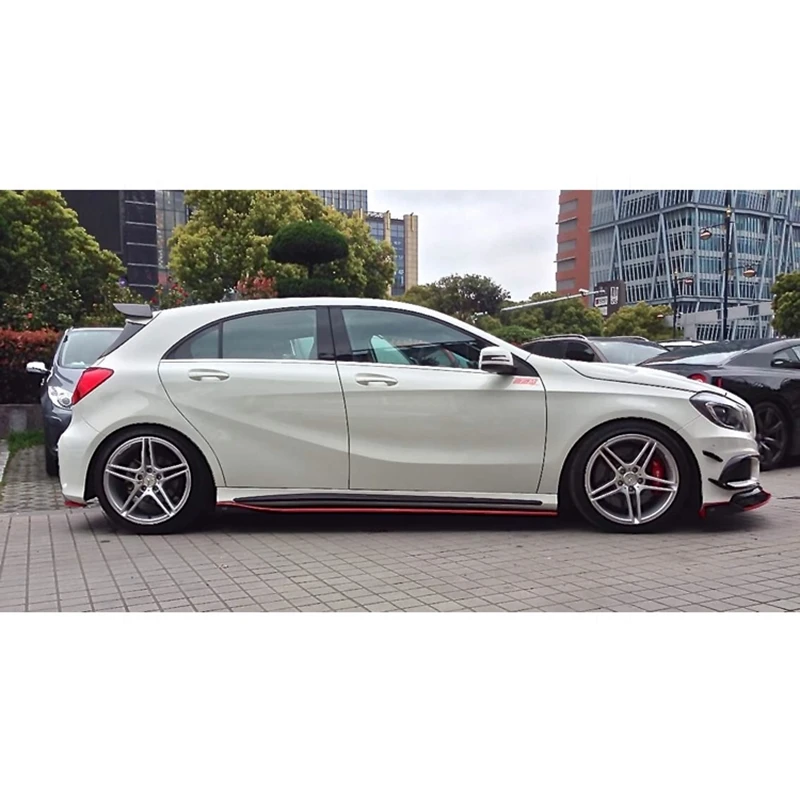 Revozport Стиль для Mercedes Benz A class A45 AMG W176 спойлер A180 A200 A220 A250 A260 2013 16 задний из