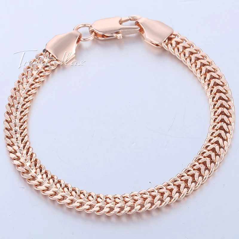 Женский браслет с цепочкой и спиралью 7 мм 18 см 20 23 25 см|bracelets for|gold filled braceletbracelets for