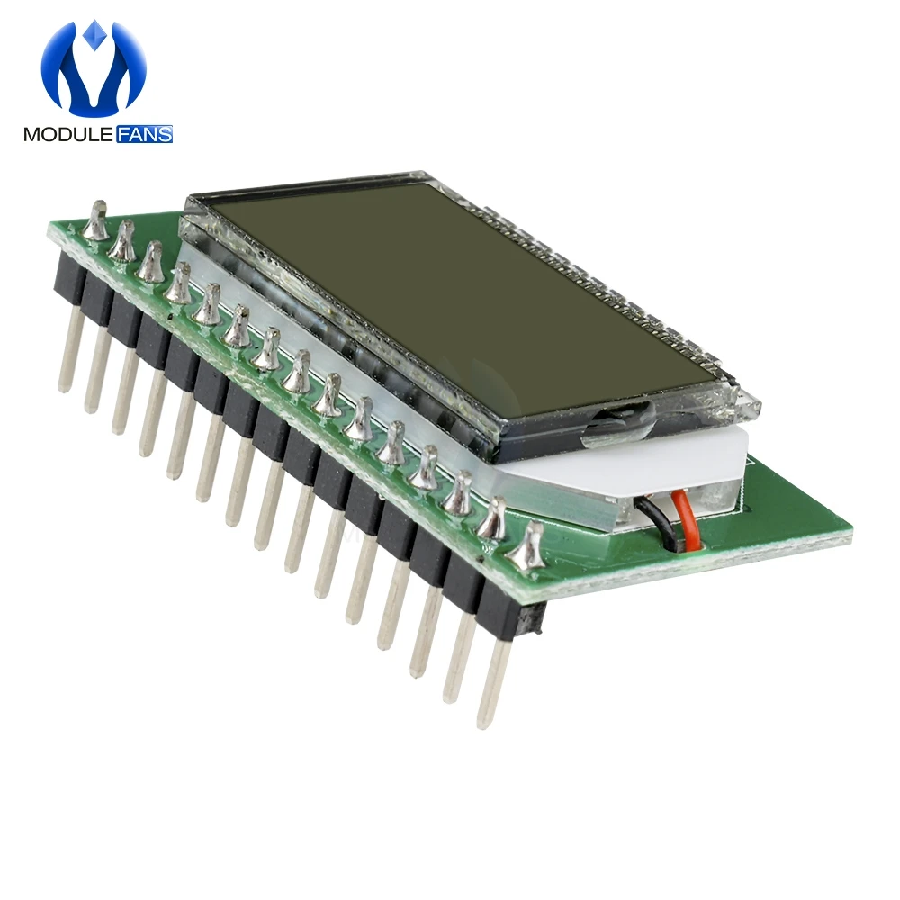 Wireless PLL LCD 87-108MHZ Digital FM Radio Transmitter/Receiver Module Microphone Stereo Board Noise Reduction Diy Kit