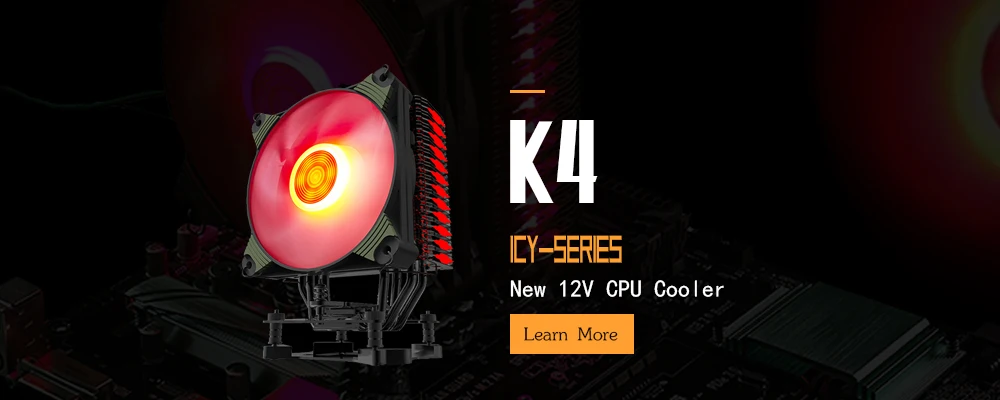 Aigo E3 PC Вентилятор охлаждения процессора кулер 4 тепловые трубки кулер процессора вентилятор Радиатор алюминиевый радиатор кулер процессора LGA775/1155/1156/1366/AM2/AM4