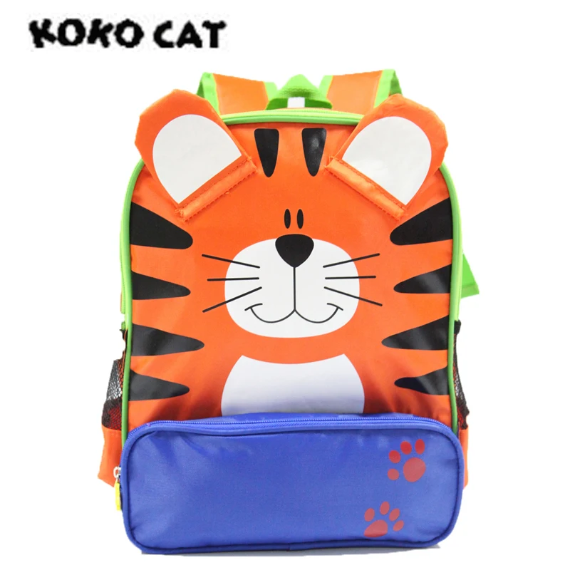 KOKOCAT 3D Милые водонепроницаемые детские школьные сумки с бабочками рюкзаки