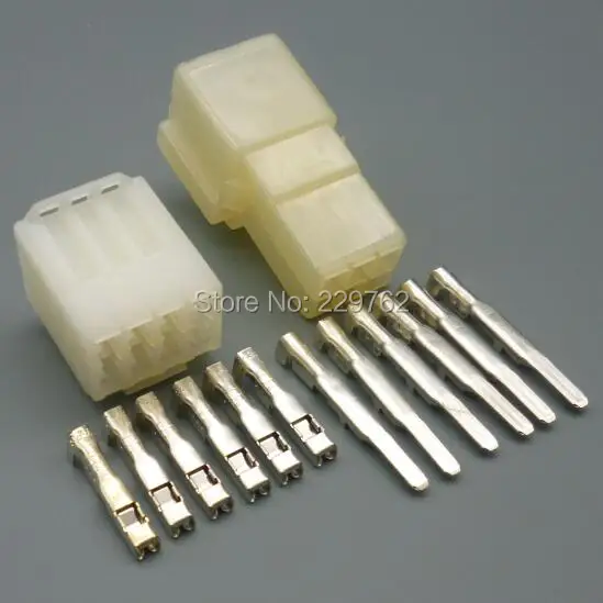 shhworldsea Female male 6 pin automotive wiring harness plug way car auto electrical wire connector socket 6090-1218 6090-1149 | Автомобили