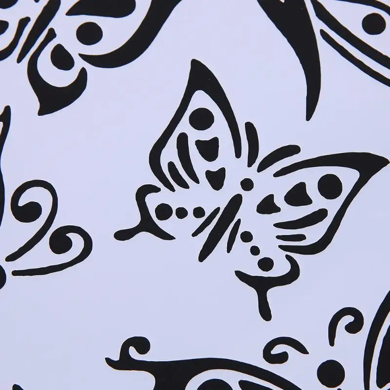 Quality Cake Mold Lace Butterfly Stencil Plastic Fondant Cupcake Template Decorating Tools Kitchen Accessories | Дом и сад