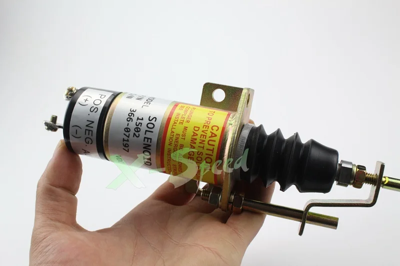Fuel Shut Off Solenoid valve 1502 12V Shutdown Solenold Lister Petter LPW LPWS LPWT Engine Genset 366-07197 | Обустройство дома