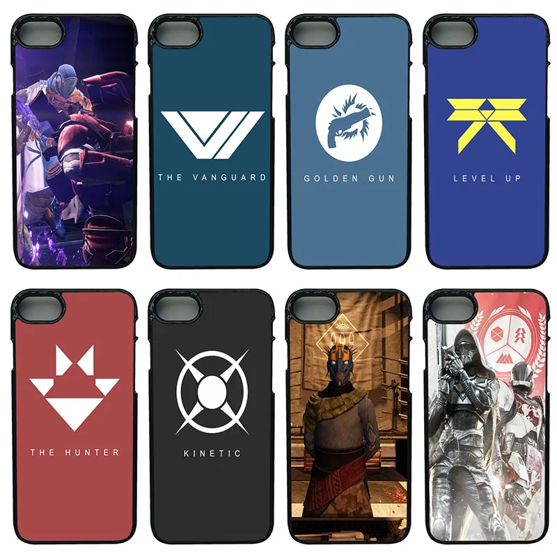 Fashion Game Destiny Titan Cell Phone Cases Hard Plastic Cover for iphone 8 7 6 6S PLUS X 5S 5C 5 SE 4 4S iPod Touch Shell |