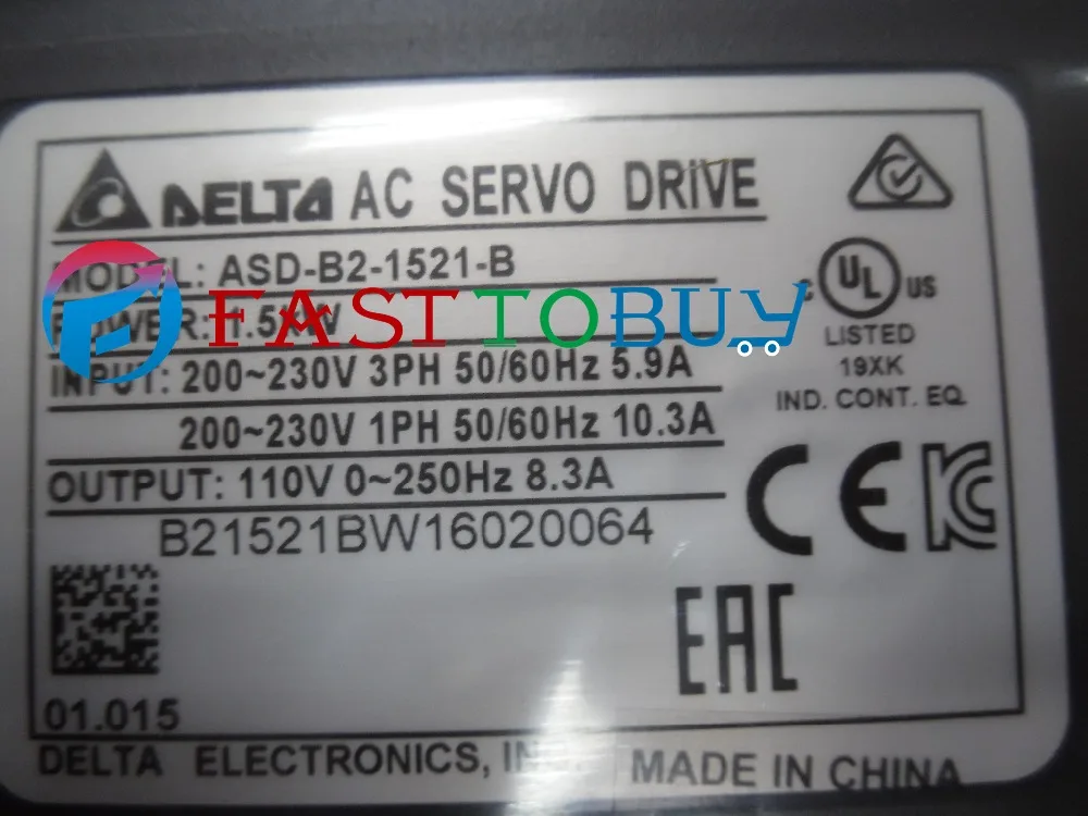Набор привода серводвигателя с ЧПУ 1 5 кВт переменный ток Delta 220V 7 16 нм 2000 об/мин 130