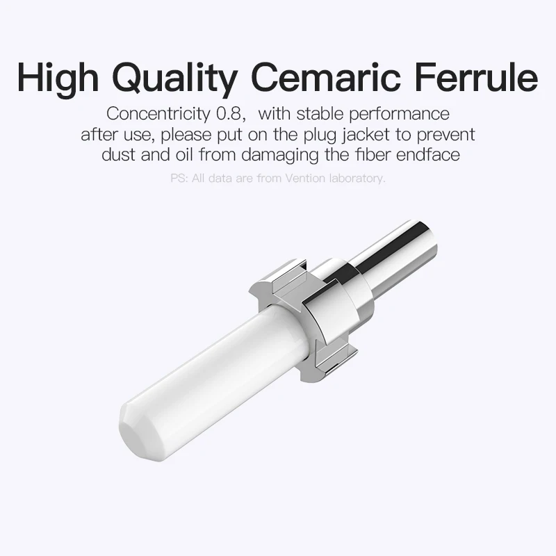 Оптоволоконный Соединительный шнур Vention ST к SC 3 м/5 м/10 м соединительный кабель SM