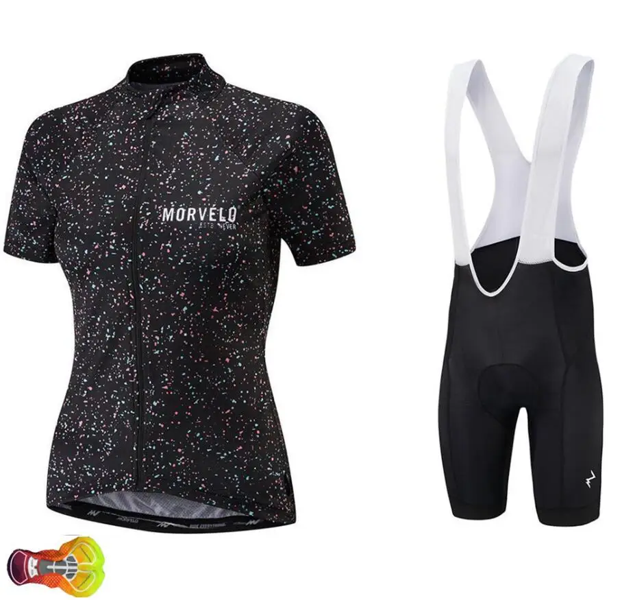 Morvelo Pro Team Велоспорт Джерси для женщин с коротким рукавом горный велосипед одежда для велоспорта uniformes ropa ciclismo mujer - Цвет: as picture6