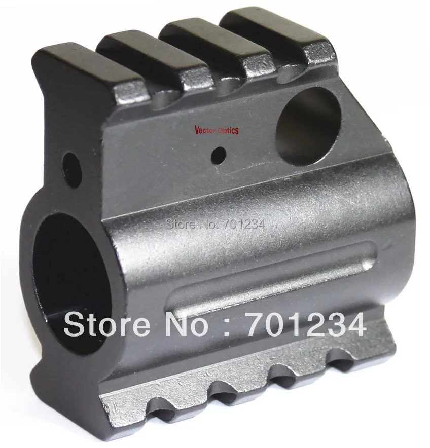 Косой Стандартный высокопрофильный газовый блок с двойными направляющими 20 мм