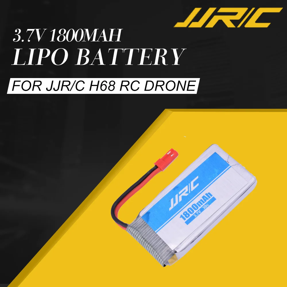 JJRC H68 3 7 V 1800mAh 30C аккумуляторная Lipo батарея для дрона RC Квадрокоптер сменный