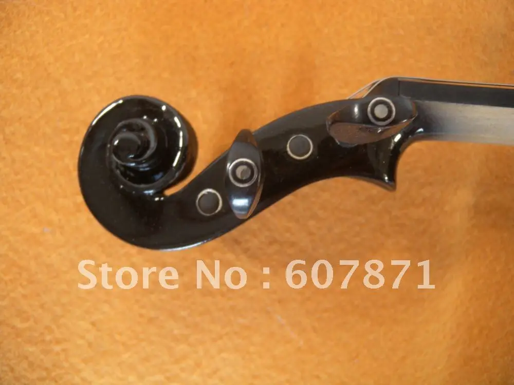 Новинка 4/4 электрическая скрипка из твердой древесины мощный звук большой разъем