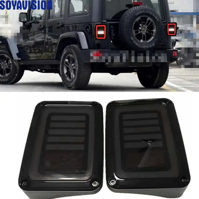 Для Jeep Копченый светодиодный задний фонарь светильник s для Wrangler LED обратный