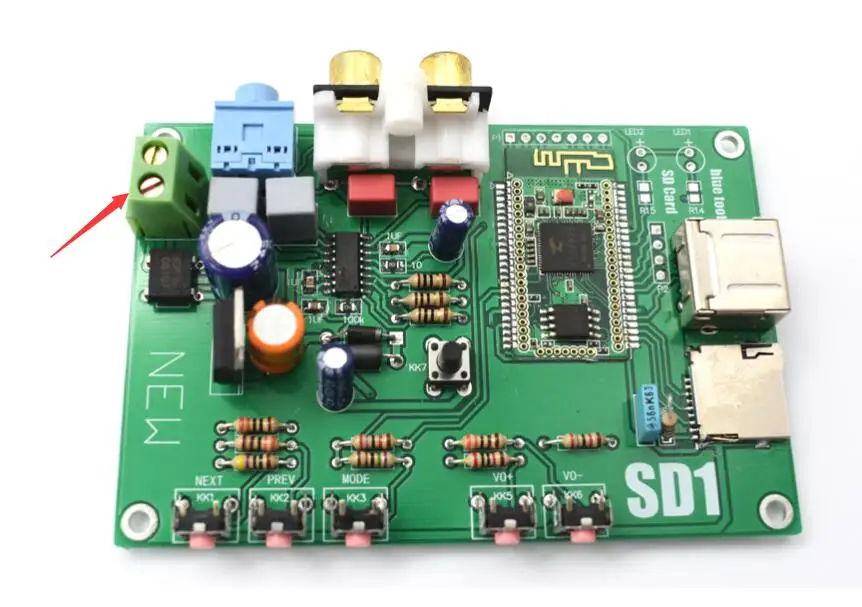 Цифровая аудио Плата WAV/APE/FLAC без потерь ES9023 Bluetooth DAC декодирование ies или SPDIF выход AC/DC 5-12 В T0394
