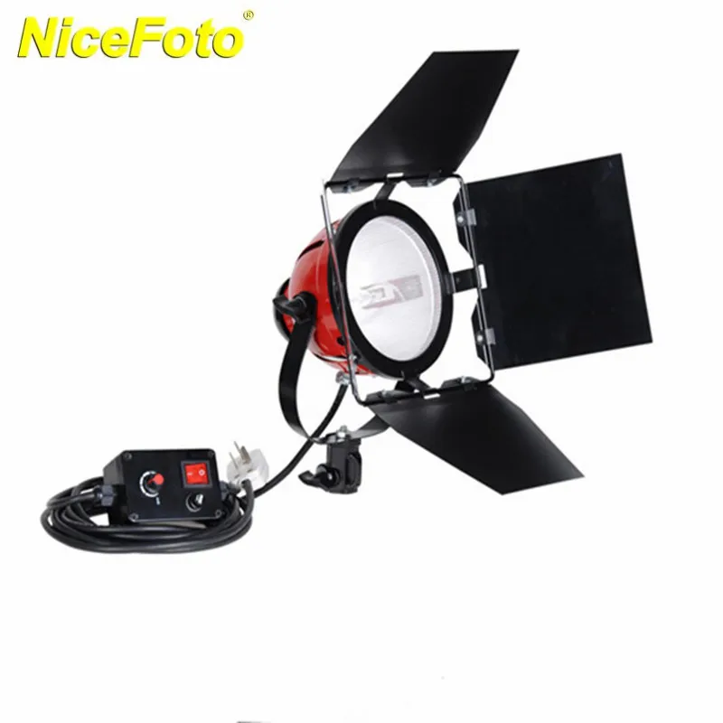 NICEFOTO 800W красный свет головы студисветильник непрерывный с диммером для