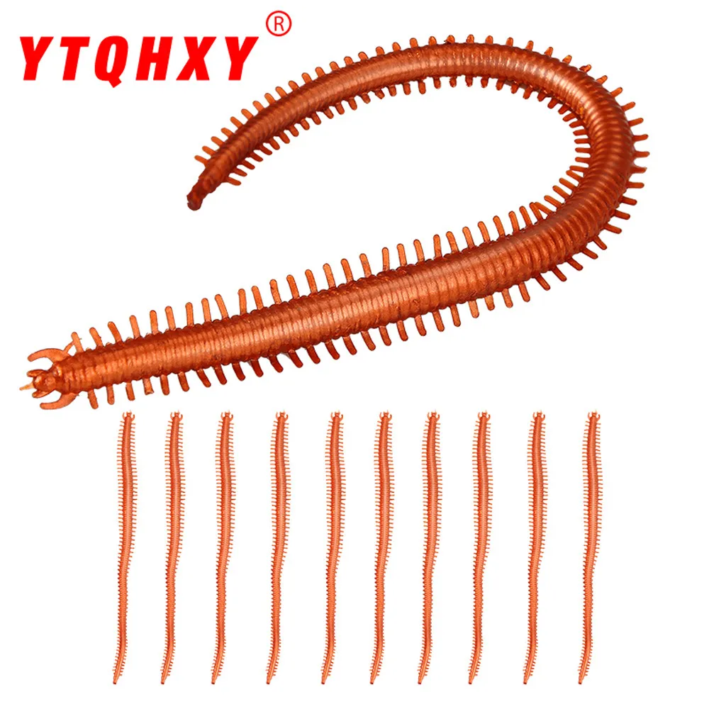Открытый 1 мешок приманки мягкие Bait14cm силиконовые черви для Рыболовная Приманка
