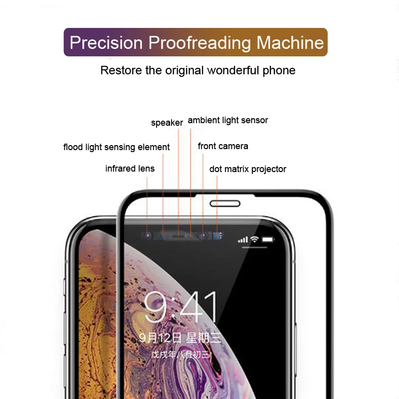 10D Tempered Glass for iPhone 11 Pro Max Screen Protector 6s 8 Plus on the iphone 6 7 XR X XS | Мобильные телефоны и