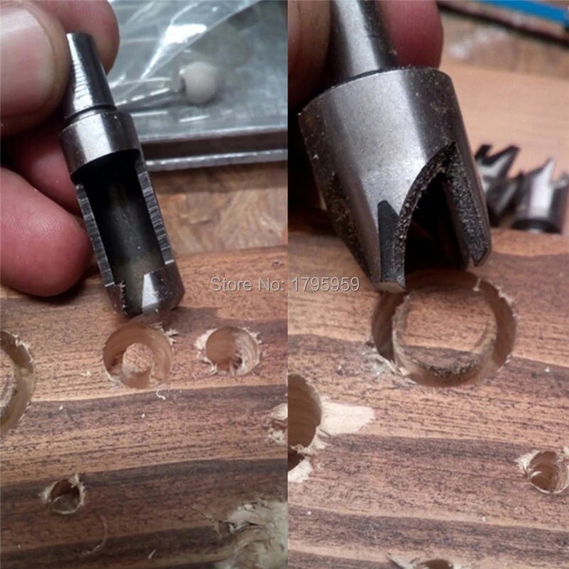 Биты для сверла деревообработки 5/8 "1/2" 3/8 "1/4" столярные дрели дерева
