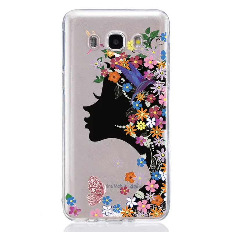 Для Samsung Galaxy J1 J2 J3 J5 J7 prime J120 J320 J330 J530F TPU цветной мягкий женский милый окрашенный