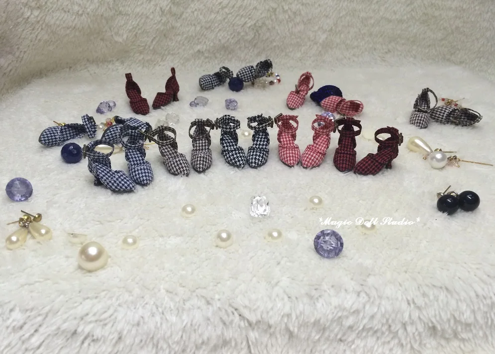 Кукла [RMG390] Neoblythe Doll Shoes # сетка обувь на высоком каблуке подходит Azone кукла licca