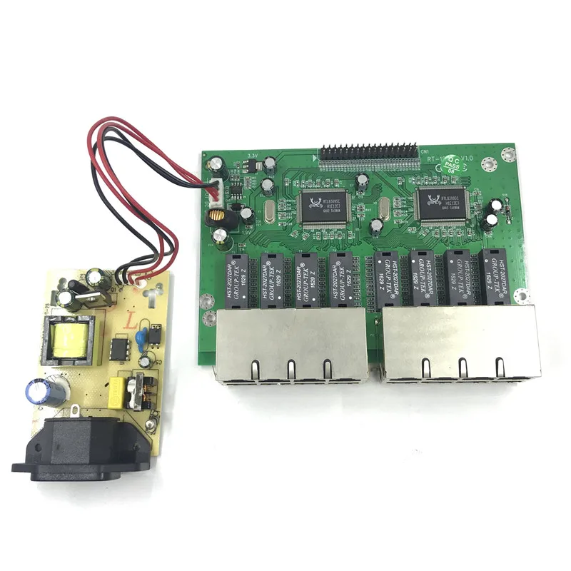 OEM 10 / 100 Мбит/с RJ45 16 портов коммутационный модуль быстрого Ethernet Lan концентратор