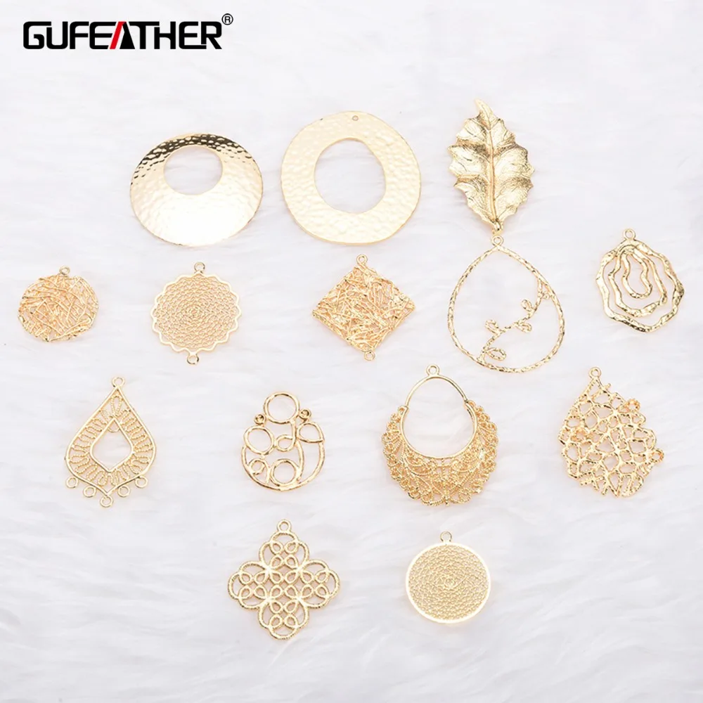 GUFEATHER M148, diy серьги, ювелирные изделия, ручная работа, модные diy ювелирные изделия, 18k золото, без никеля, серьги для женщин, изготовление ювелирных изделий