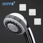 Насадка для душа Gappo GA03, трехсторонняя круглая Лейка для душа, арматура для ванной комнаты, хромированное водосберегающее покрытие, GA03