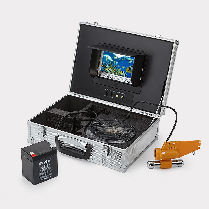 HD 600TVL подводная видеокамера с подсветкой 7 &quotTFT ЖК экраном рыболовная камера в