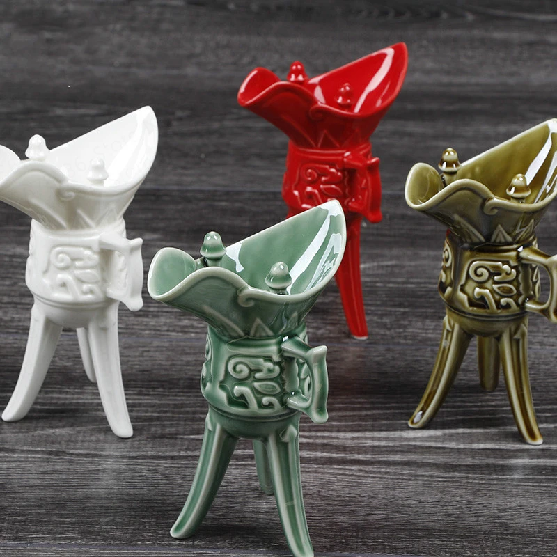 Винная чашка в стиле ретро 80 мл посуда для вина домашний керамический креативный