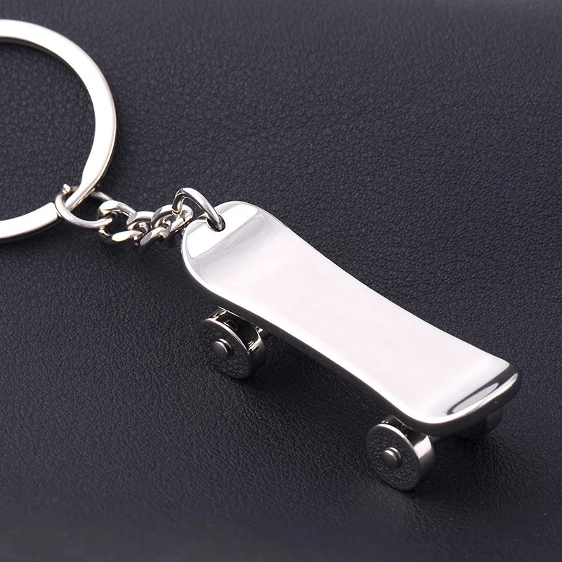 Брелок для ключей мужчин и женщин модный металлический аксессуар с сумочкой