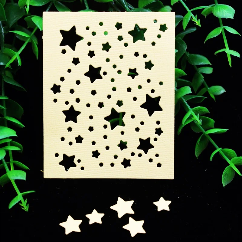 KSCRAFT звезда рамка металлические режущие штампы для DIY Скрапбукинг/изготовление