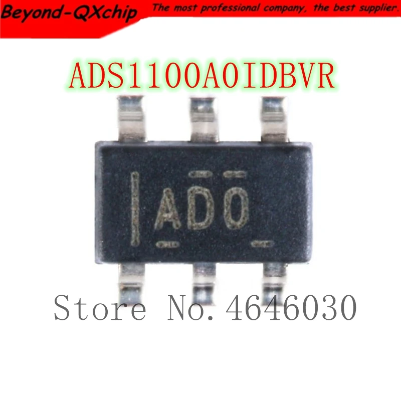 Бесплатная доставка! 10 шт./лот ADS1100A0IDBVR ADS1100A0 ADS1100 AD0 SOT23-6 новый оригинальный -