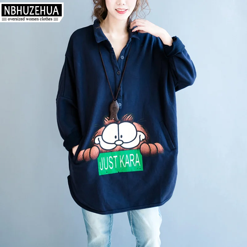 Женская толстовка с капюшоном NBHUZEHUA большие размеры 5XL 6XL длинным рукавом и