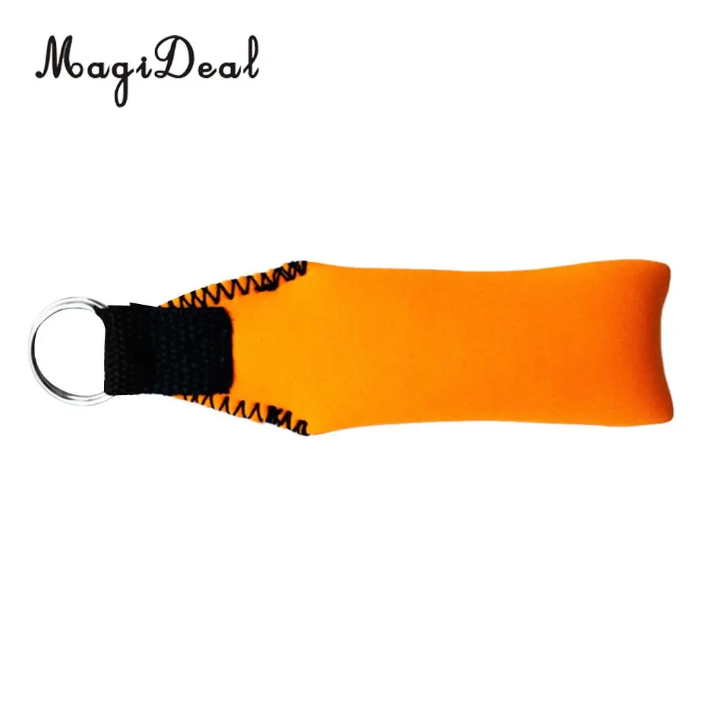 Orange MagiDeal, парусный спорт, катание на лодках, рыбалка, каноэ, неопреновый брелок-поплавок, брелок, водный спорт, плавучий ключ, поплавок - Цвет: Orange