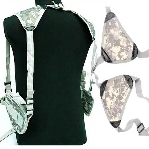

Adjustable Military Tactical Shoulder Holster Pistol Gun Double Shoulder Holsters Magazine Pouch
