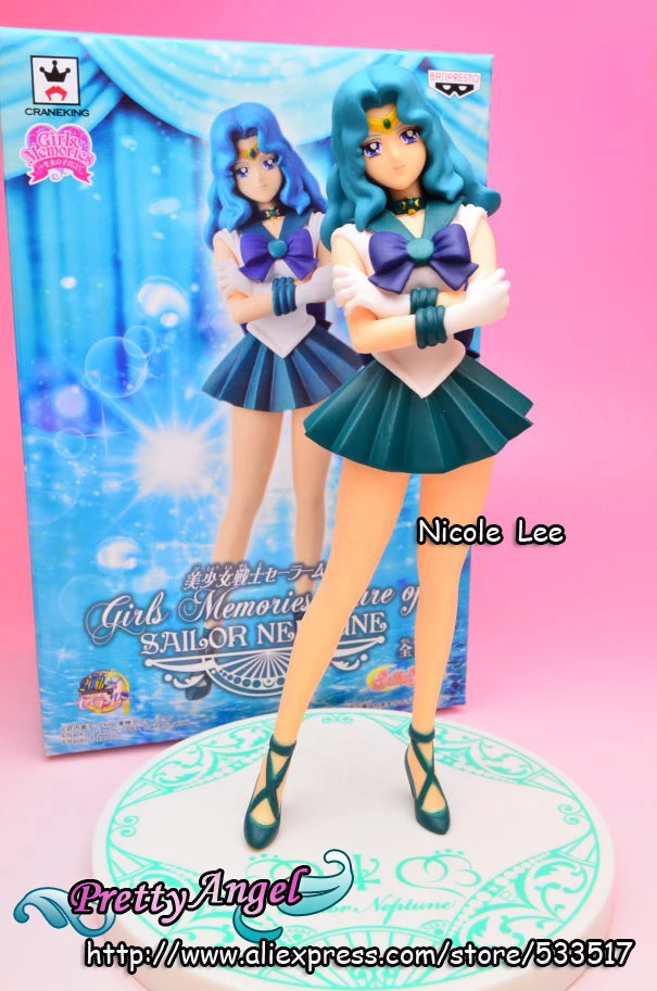 PrettyAngel-Подлинная Banpresto девушки воспоминания Довольно Хранитель Сейлор Мун Сейлор Нептун фигурка