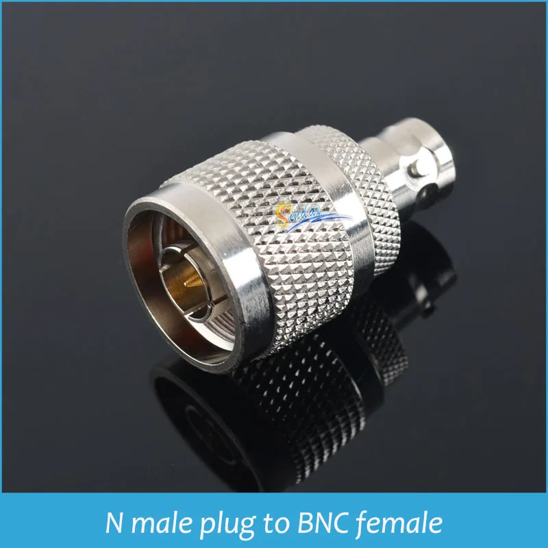 Sindax Environmental N штекер к гнезду BNC RF коаксиальный адаптер разъем Female Male позолоченный