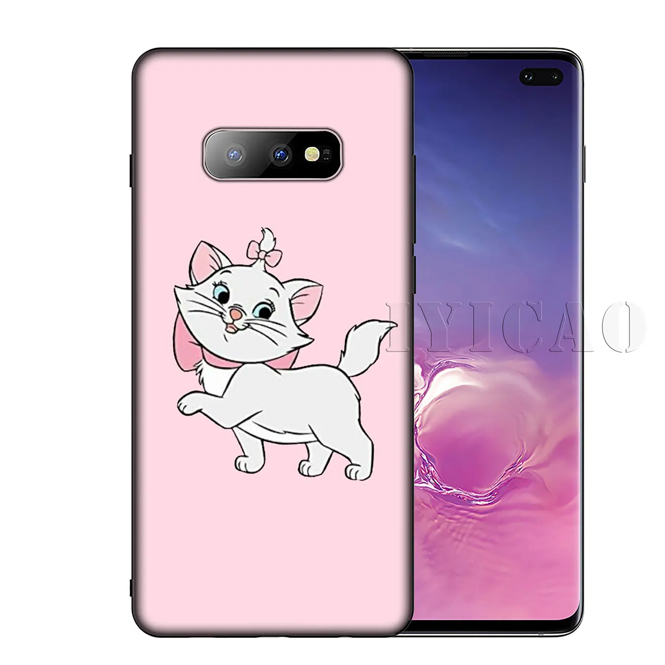 IYICAO Мягкий силиконовый чехол для телефона Marie aristocrats cat Samsung Galaxy S20 Ultra S10 Lite S9 S8 Plus S6