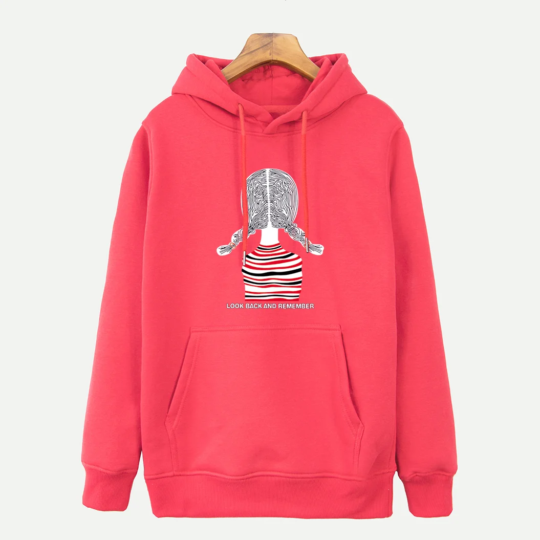 Худи с принтом Харадзюку для девушек лидер продаж 2018 худи в Корейском