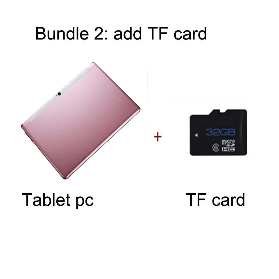 add 32G TF CARD Google Play 10 ядерный планшет 10,1 дюймов MT6797 Deca 10 ядерный 4 Гб ОЗУ 64 Гб ПЗУ 4G FDD LTE Android 8,0 камера 13,0 МП планшетный ПК - Комплект: add 32G TF CARD