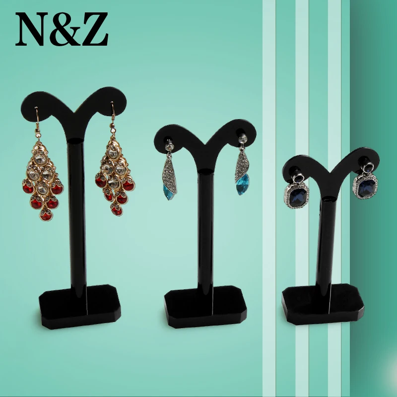 N & Z оптовая продажа 3 шт./компл. держатель для сережек с пластиковым органайзер