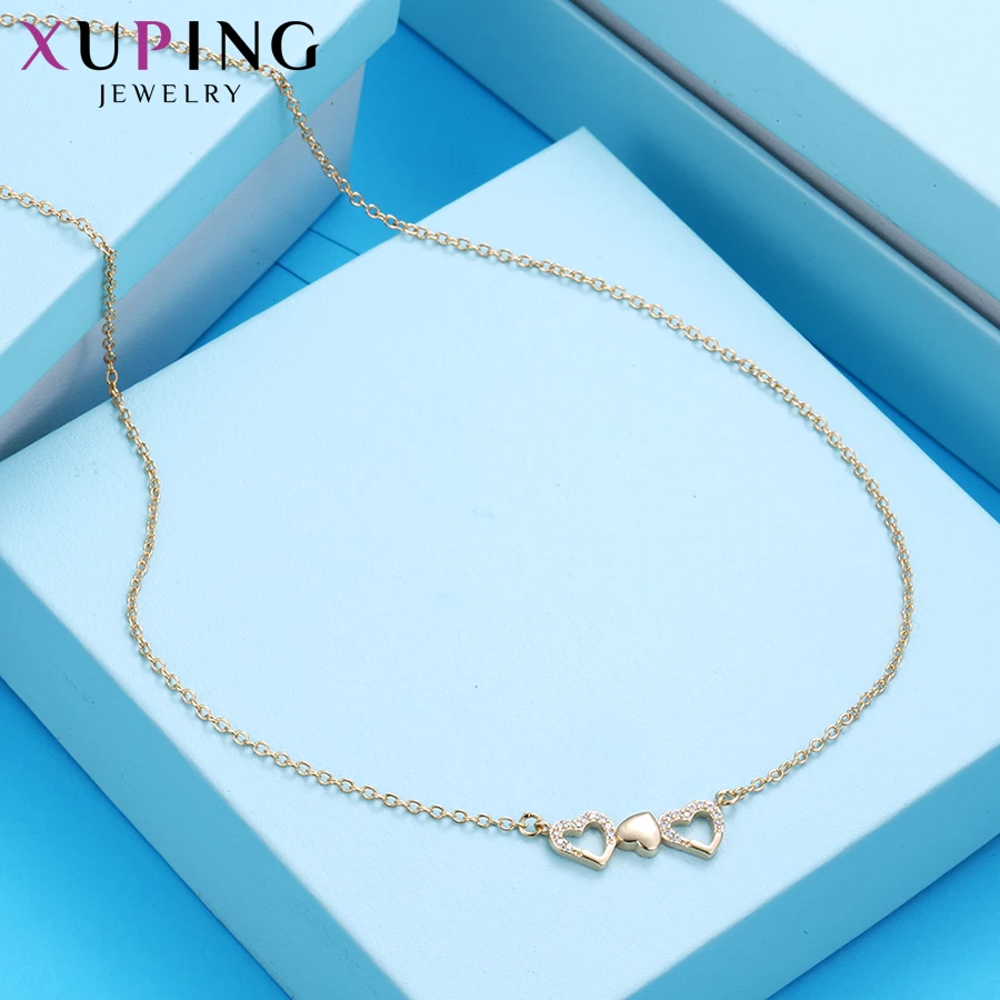 Xuping Fashion Romantic Heart shape Pendant Necklace for Women Jewelry Gift A00612027 | Украшения и аксессуары