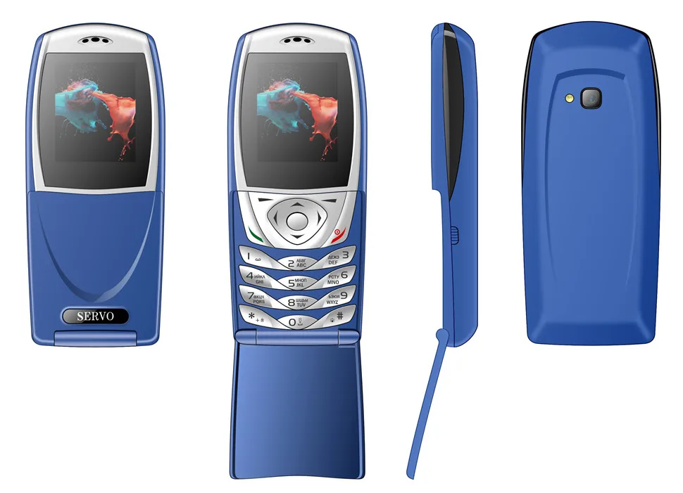 SERVO Phone S06 1,77 дюймов SpreadtrumSC6533 две sim-карты мобильный телефон GSM Вибрация снаружи FM радио мобильные телефоны Русская клавиатура