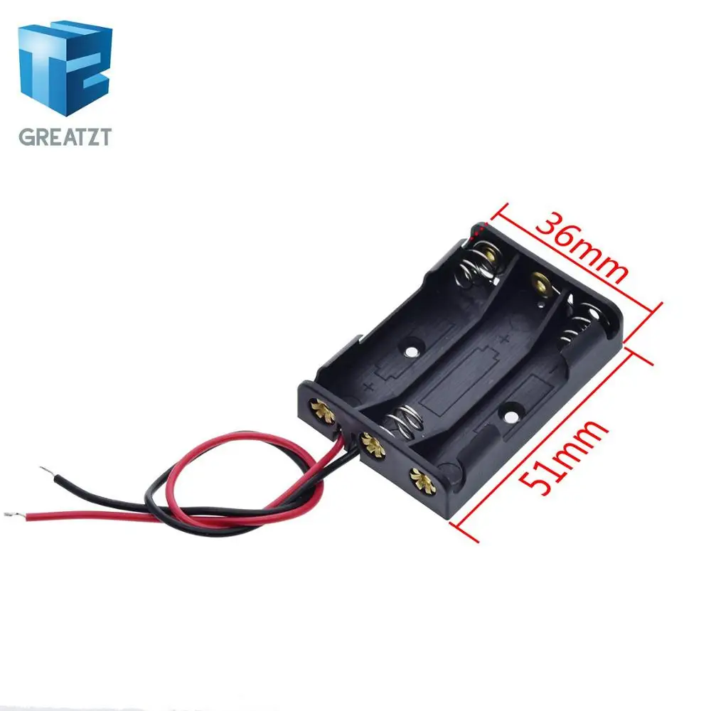 Контейнер для хранения батарей размера АА 1 шт. чехол-держатель с 2 3 4 слотами