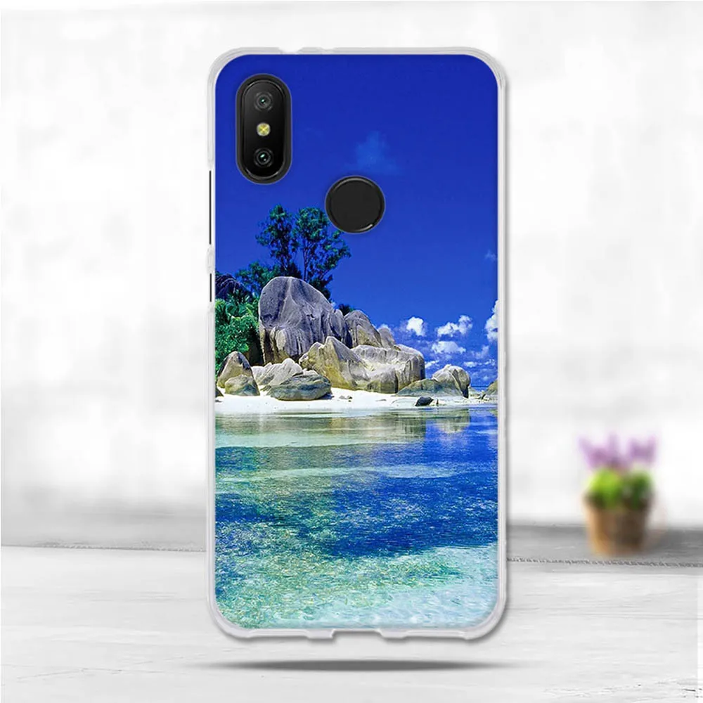 Чехол 5 99 &quotдля Xiaomi Mi A2 чехол для 6X телефона чехлы из ТПУ мягкие сумки мобильного