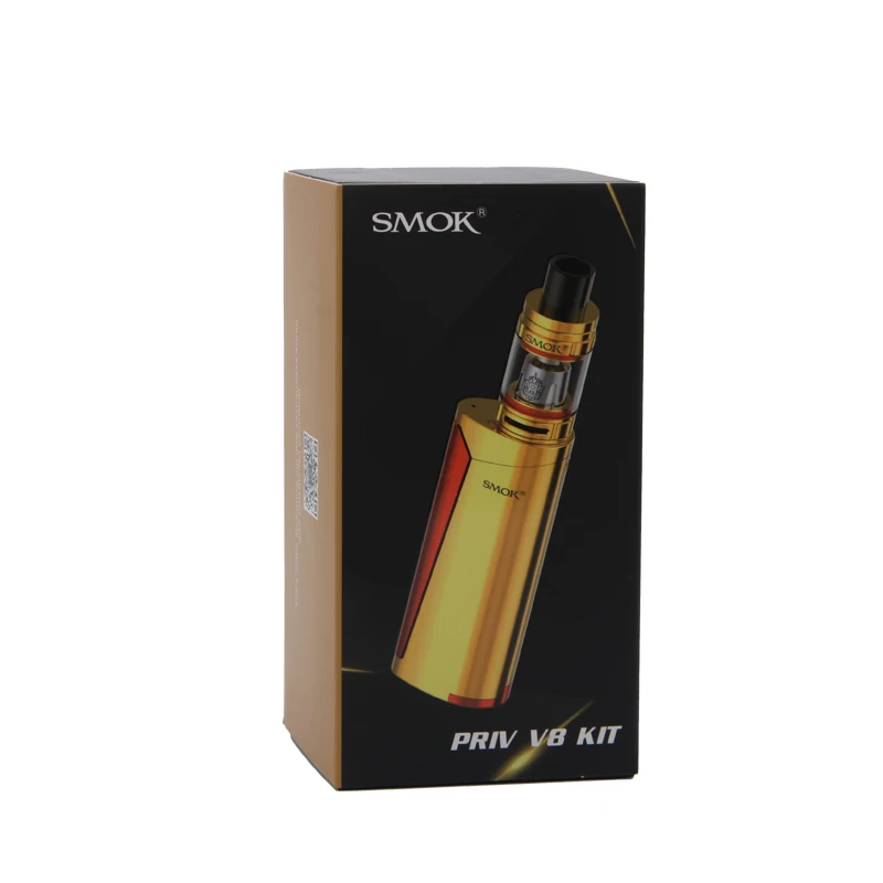 Оригинальный Smok Priv V8 комплект с 60 Вт коробка мод Vape и 3 мл TFV8 Детский